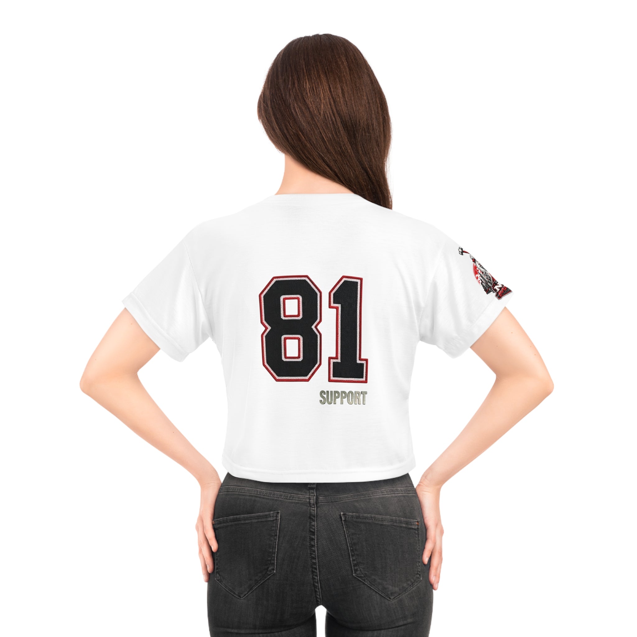 Crop Tee (AOP)