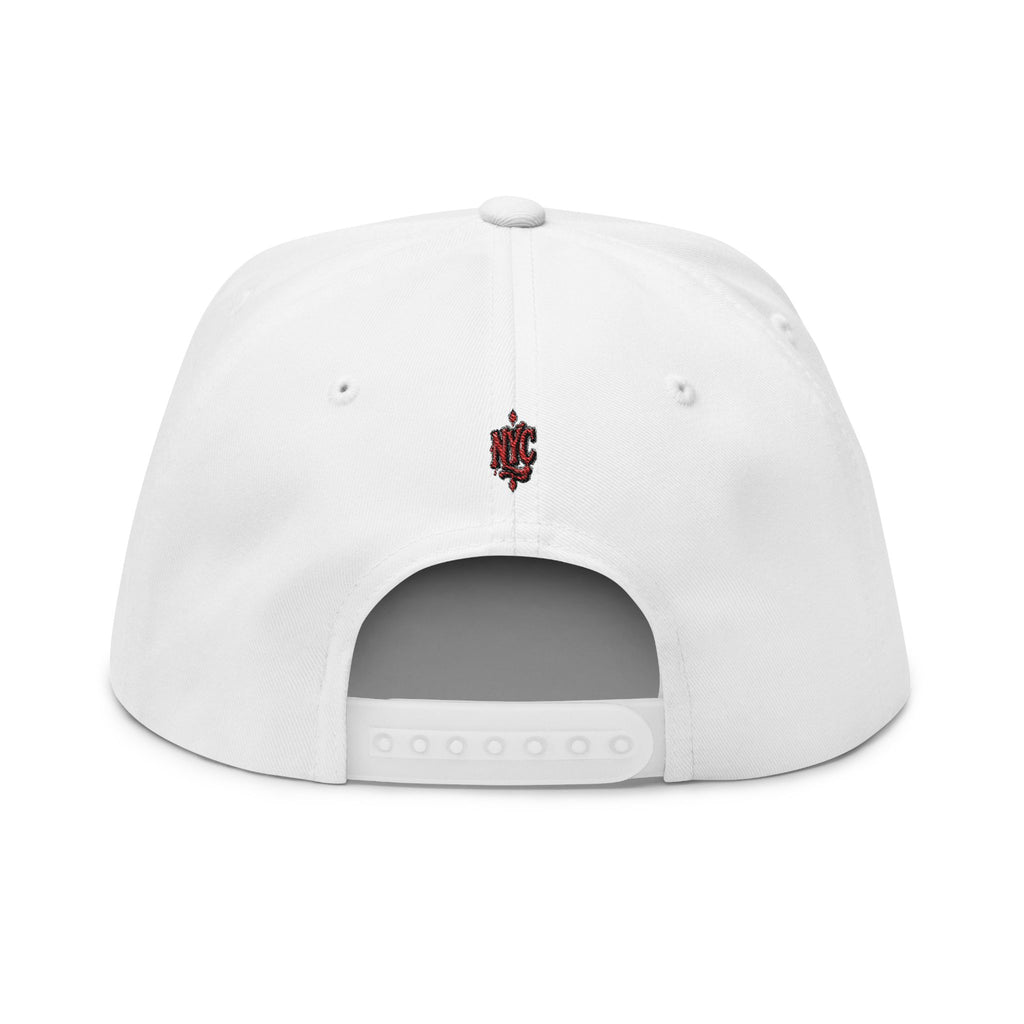 Flat Bill Cap — "When in Doubt" Embroidered