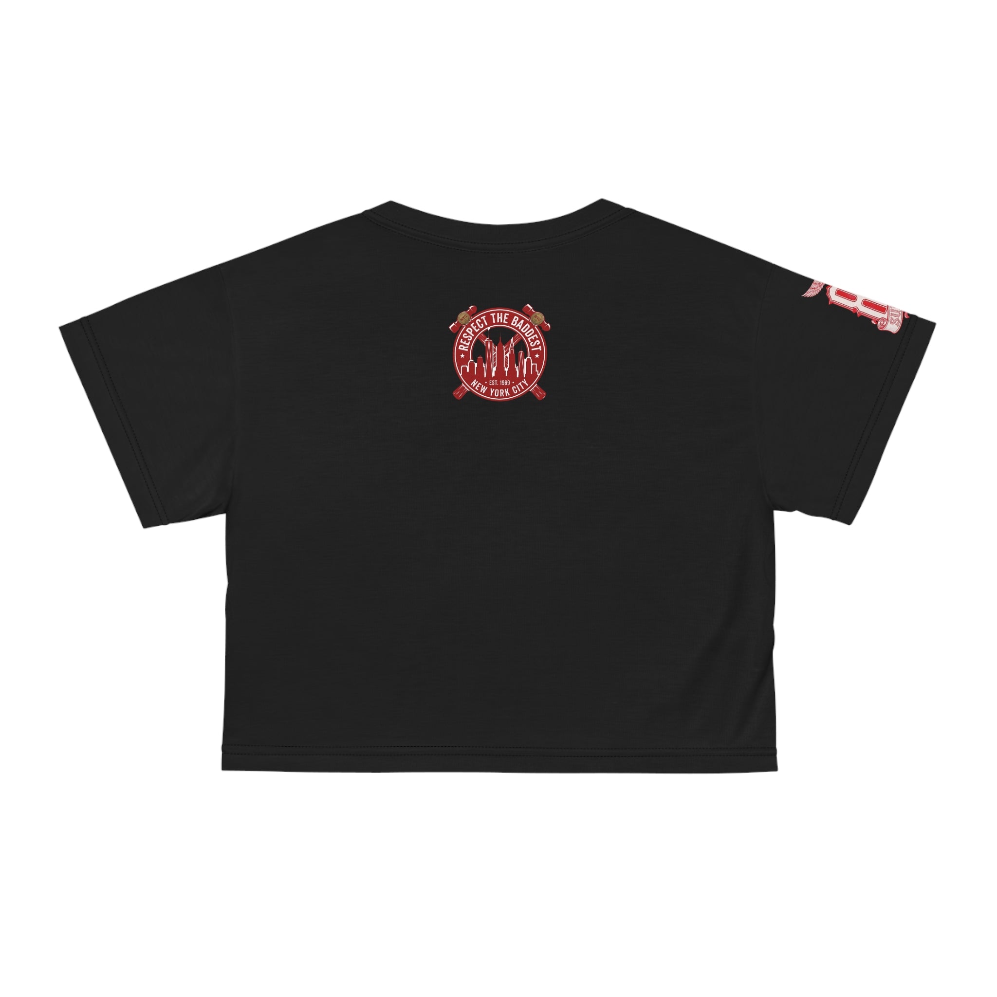 Bad Ass Crop Top — Edgy Women's Crop Tee
