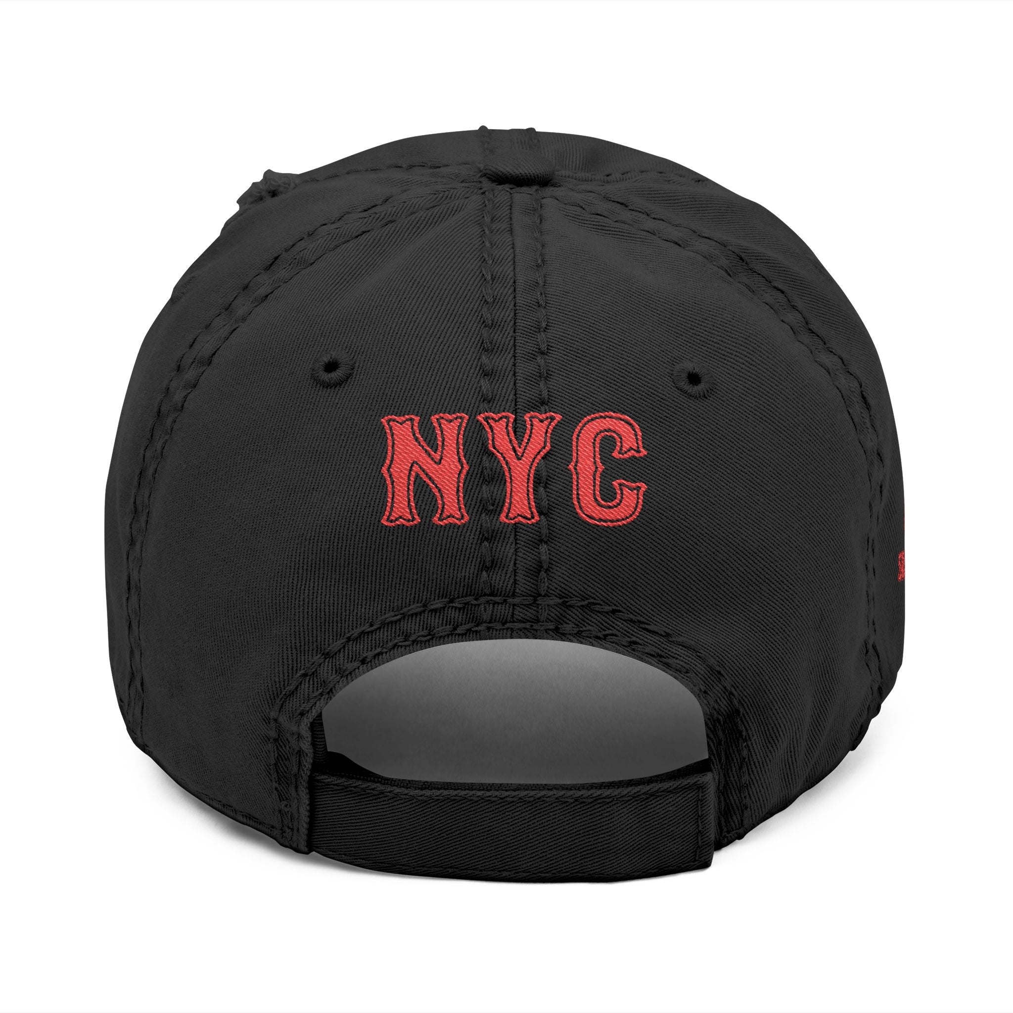 Distressed Dad Hat — “Big Daddy Hat” Embroidered Cap