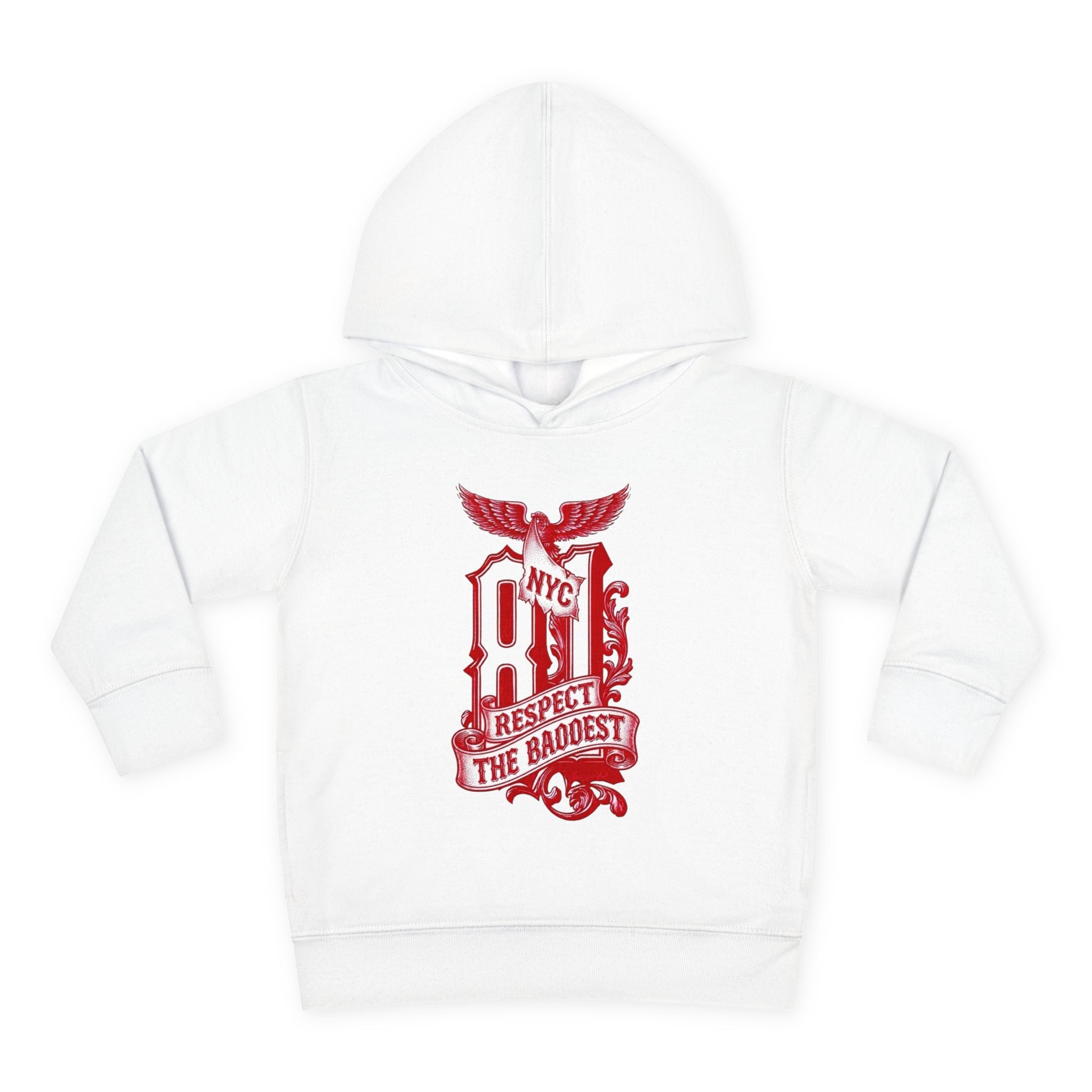 Toddler Hoodie — "All About the Terrible Two's" Pullover Fleece