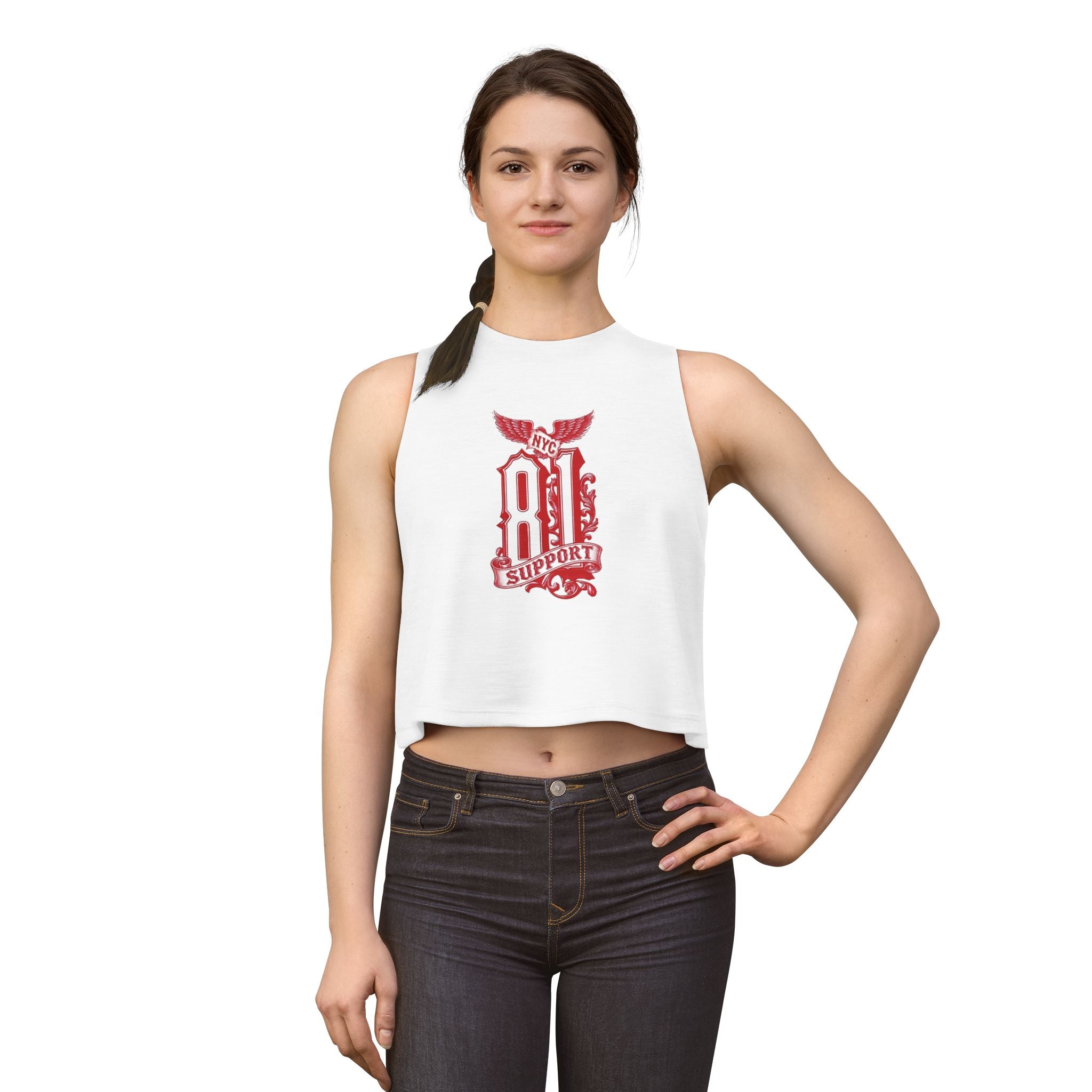 Women’s 'BE THE BOSS' Crop Top — Empowerment Graphic Tee