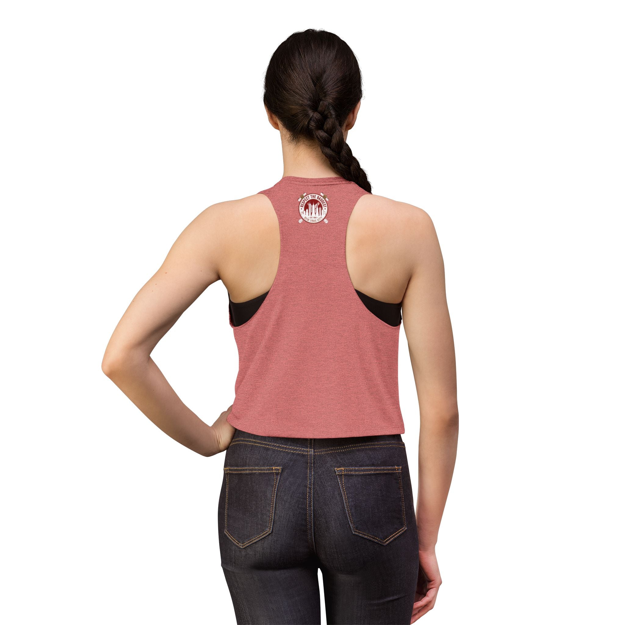 Women’s 'BE THE BOSS' Crop Top — Empowerment Graphic Tee