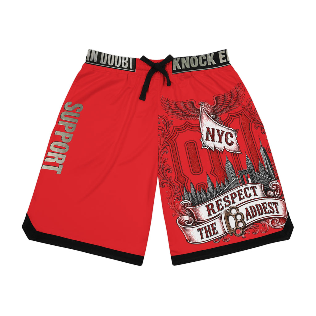 Basketball Rib Shorts (AOP)