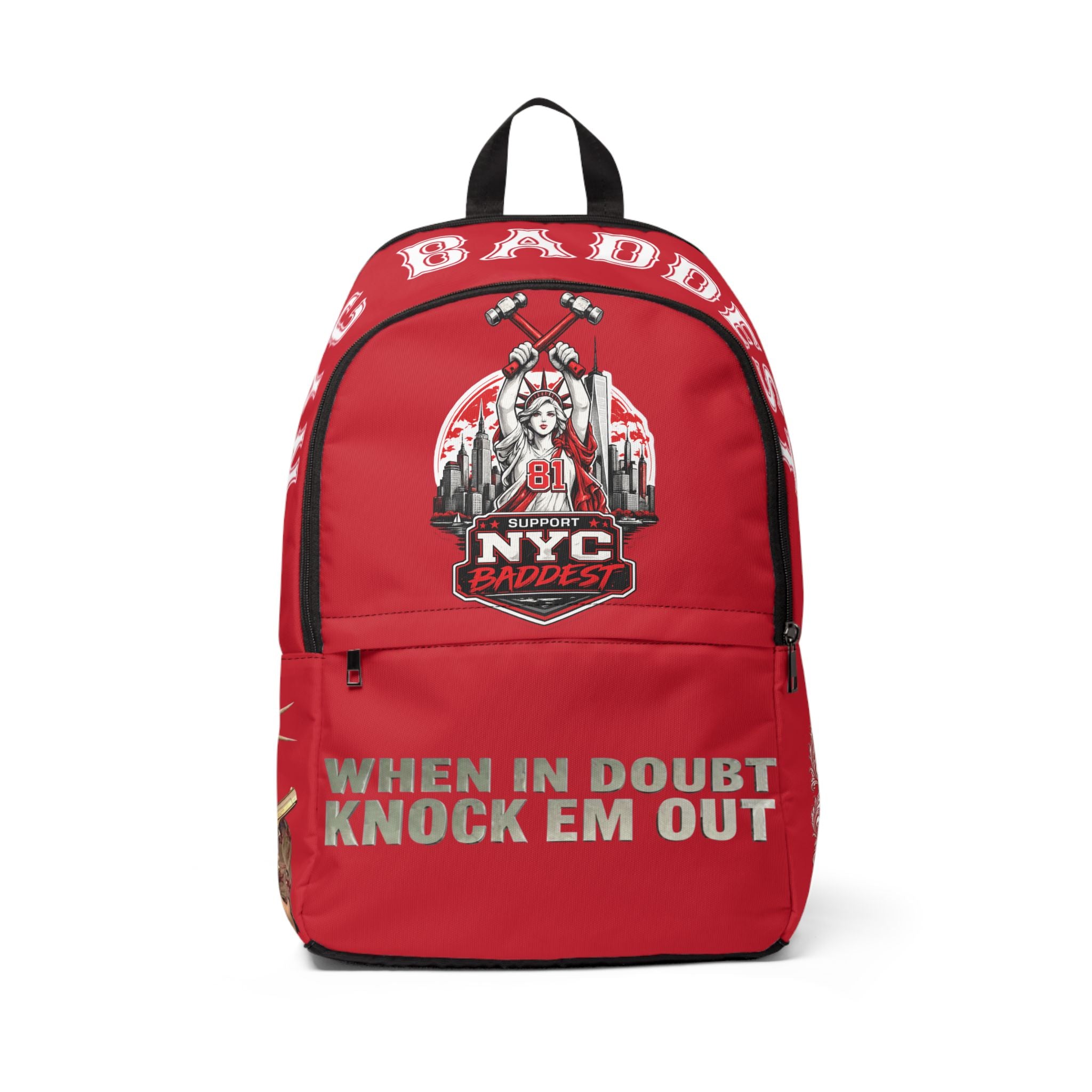 Unisex Fabric Backpack