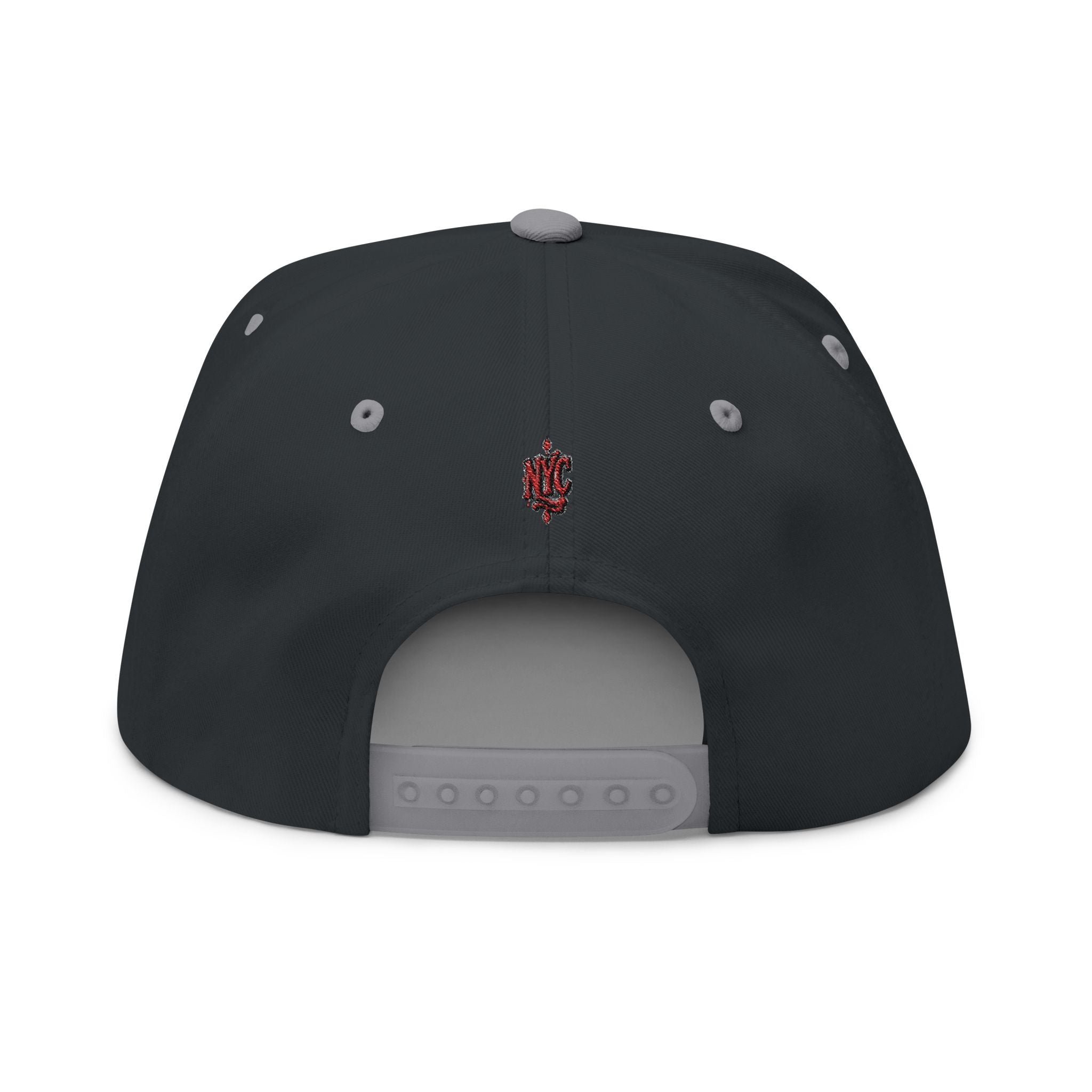 Flat Bill Cap — "When in Doubt" Embroidered