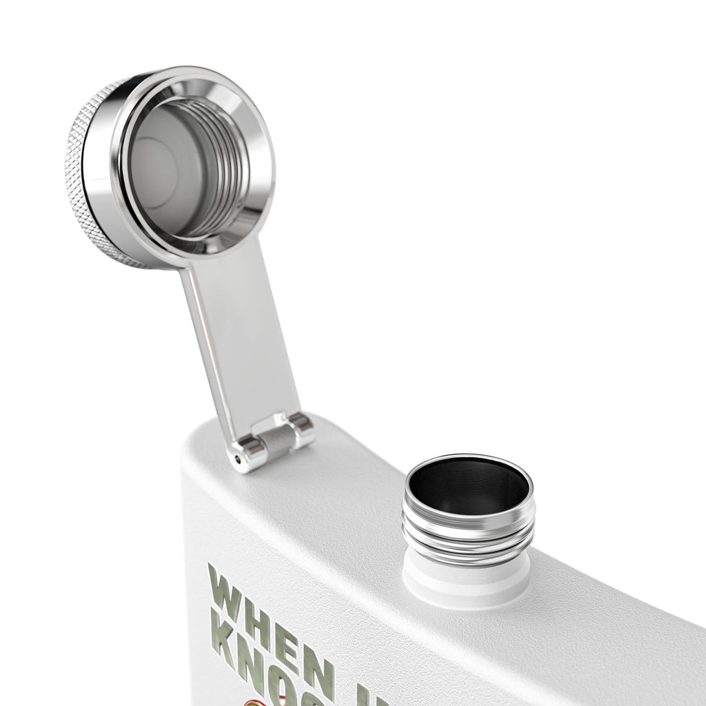 Baddest Flask — 6oz Stainless Steel Hip Flask