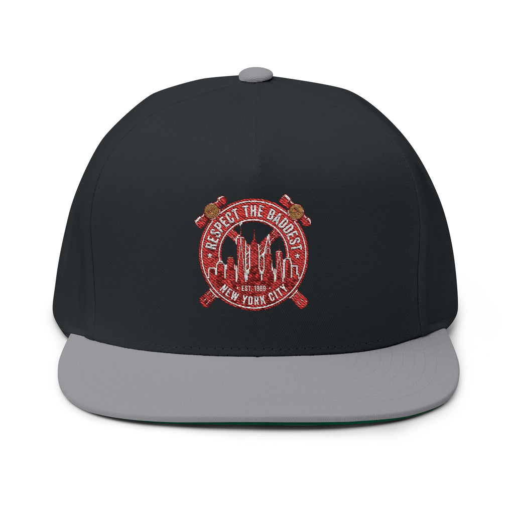 Flat Bill Cap — "When in Doubt" Embroidered