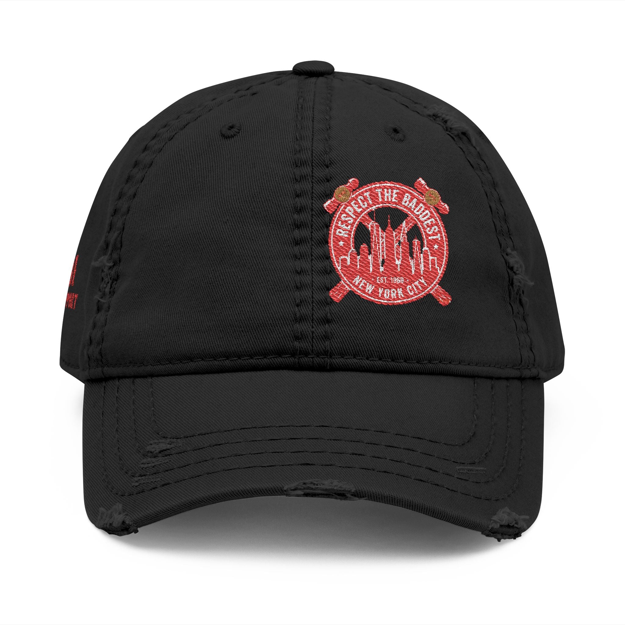 Distressed Dad Hat — “Big Daddy Hat” Embroidered Cap