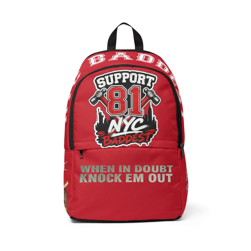 Unisex Fabric Backpack