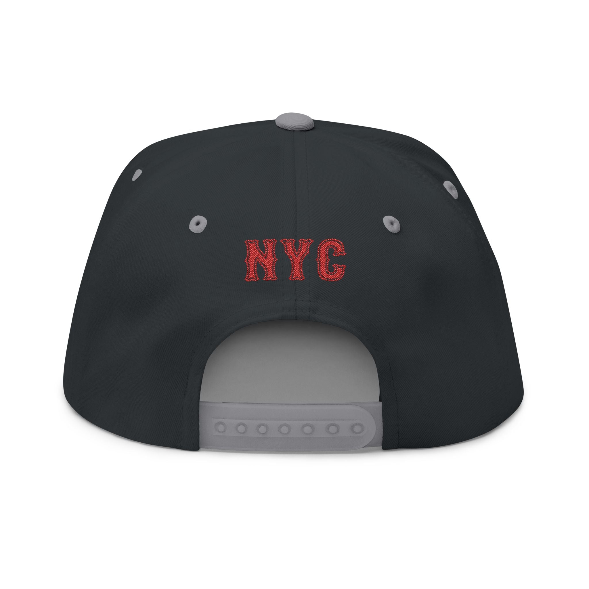 Flat Bill Cap — "When in Doubt" Embroidered