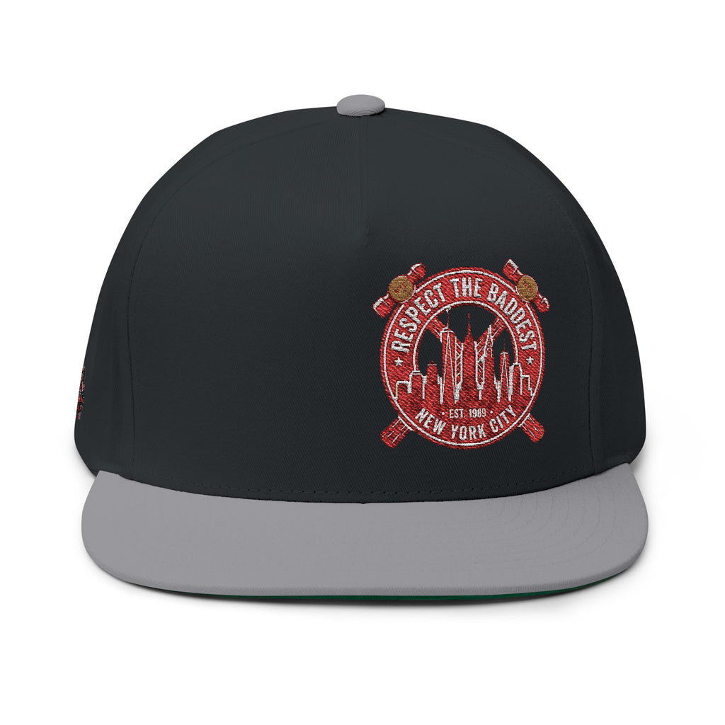 Flat Bill Cap — "When in Doubt" Embroidered