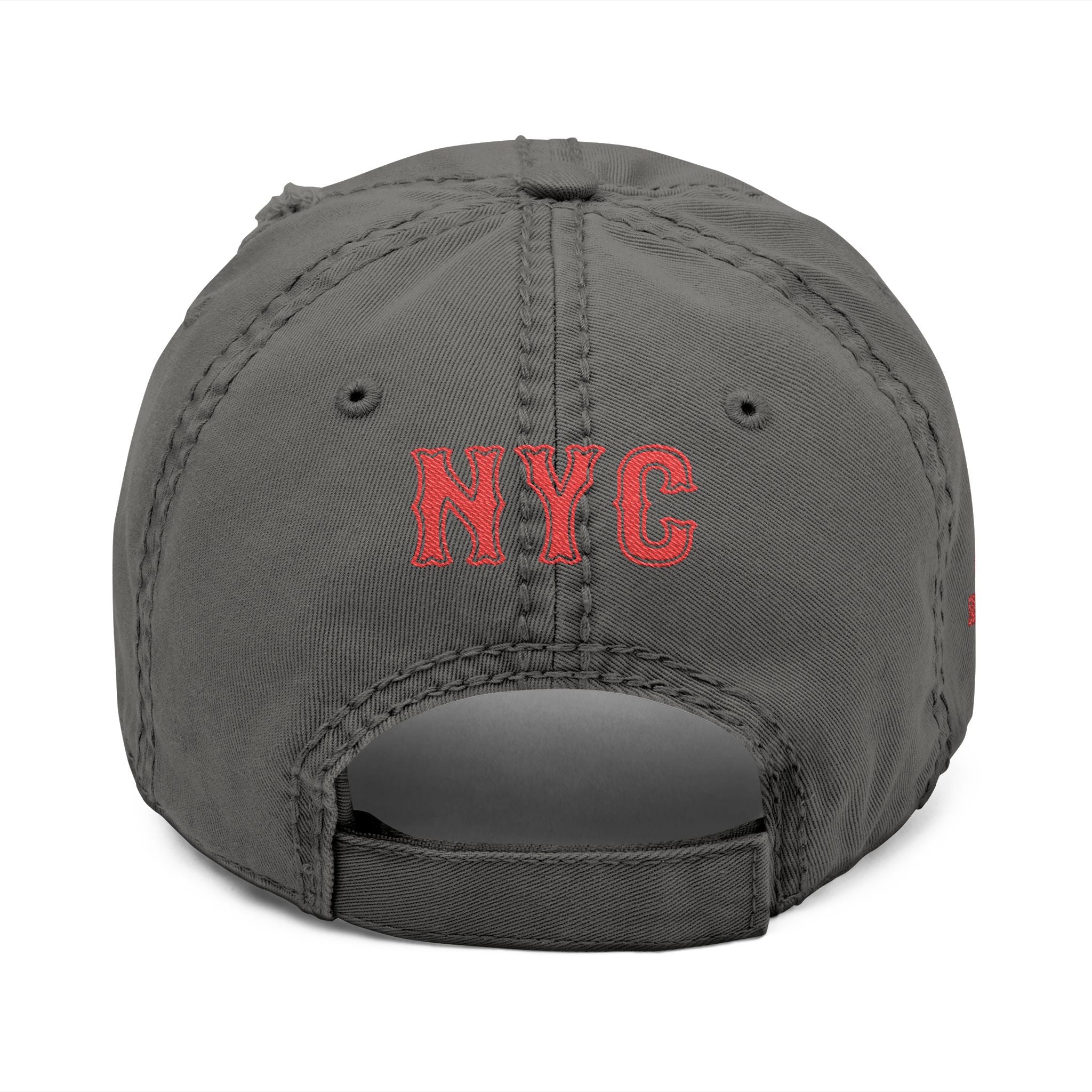 Distressed Dad Hat — “Big Daddy Hat” Embroidered Cap