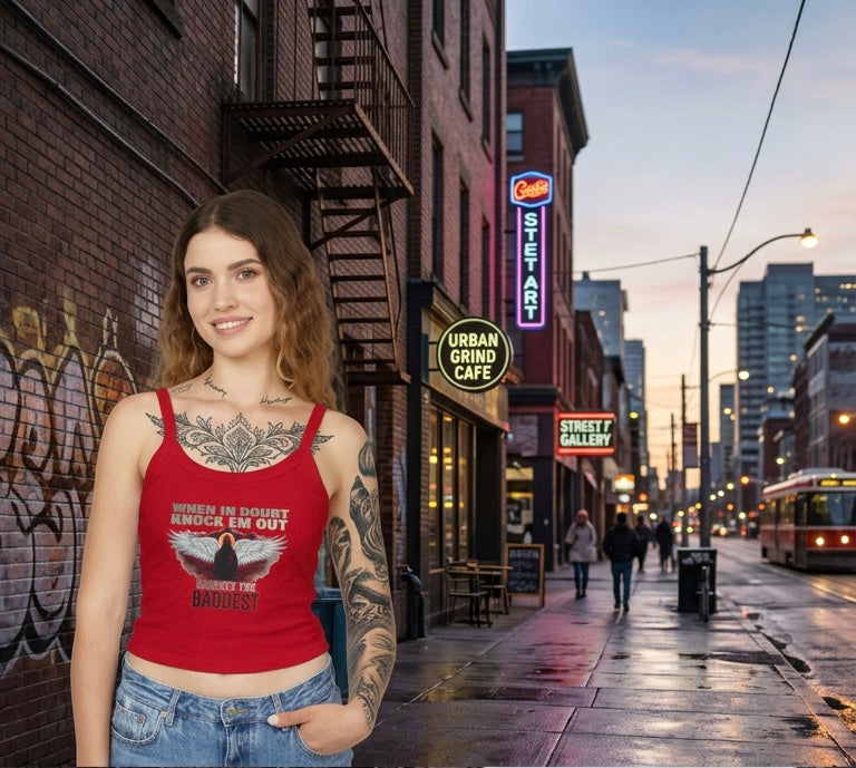 Angels Never Die Spaghetti Strap Tank Top