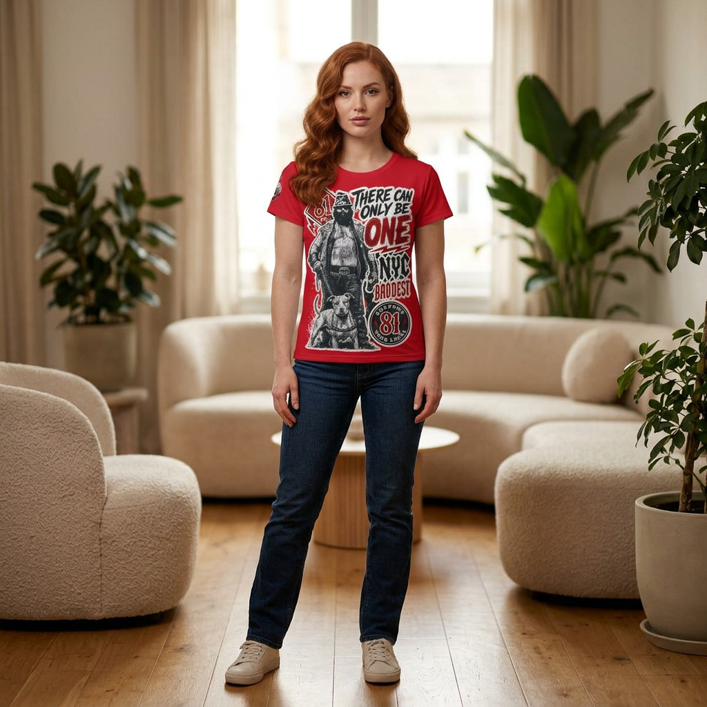 Big Vinny Women's Sports Jersey — All-Over Print Athletic Top