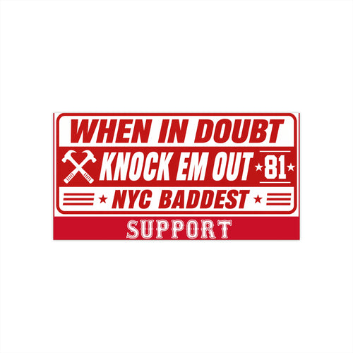 Clubhouse Bumper Sticker — Retro Clubhouse Logo Decal