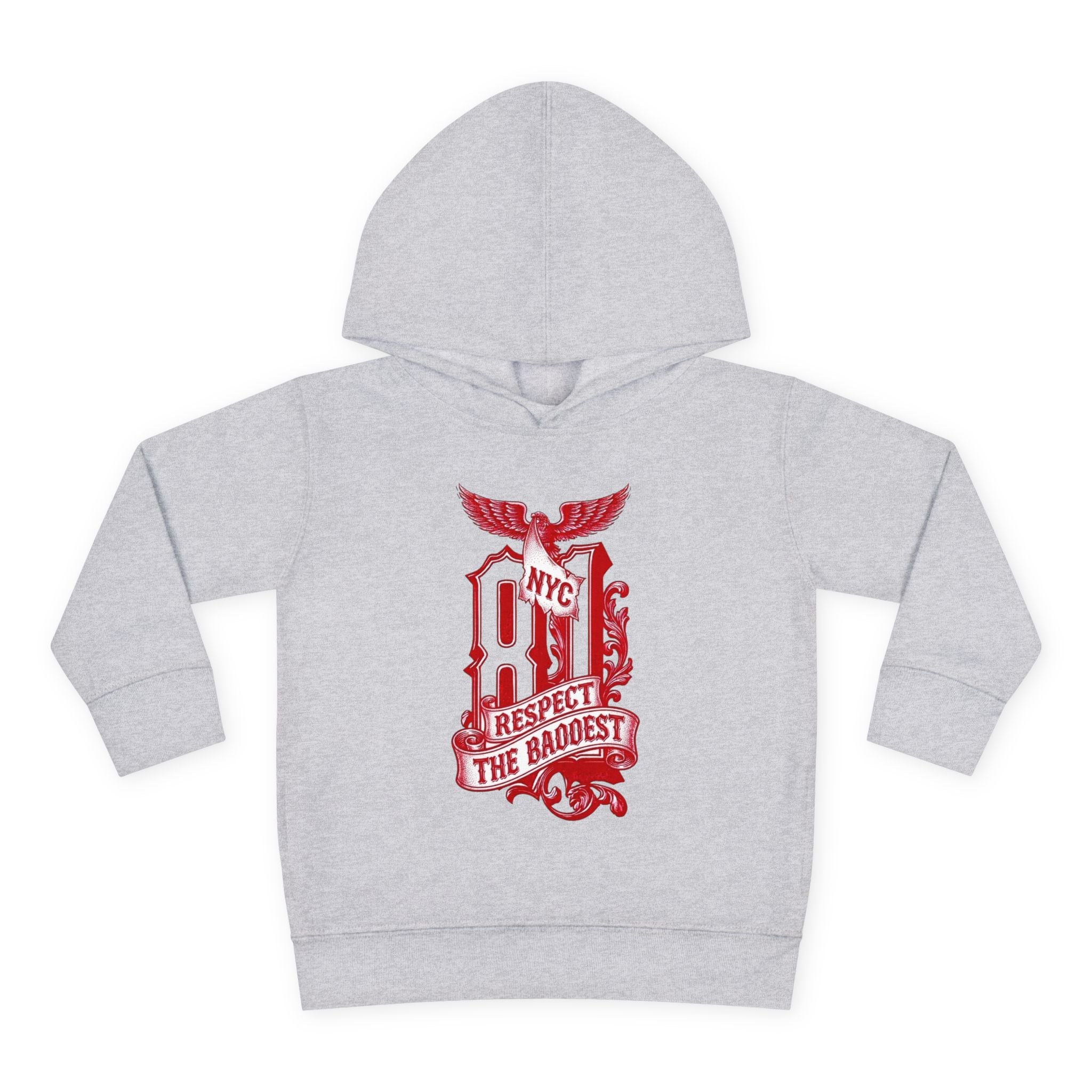 Toddler Hoodie — "All About the Terrible Two's" Pullover Fleece