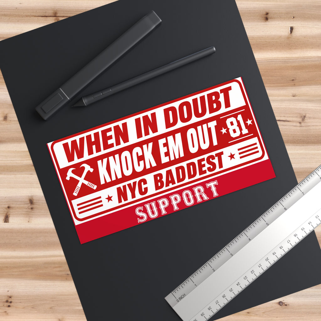 Clubhouse Bumper Sticker — Retro Clubhouse Logo Decal