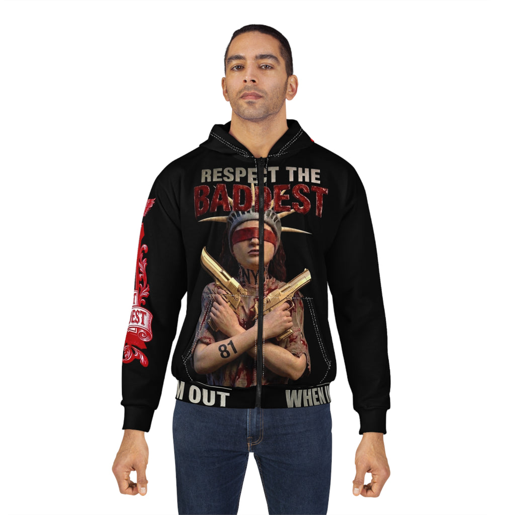 Hoodlum Vibes Zip Hoodie — "Hoodie for your inner hoodlum"