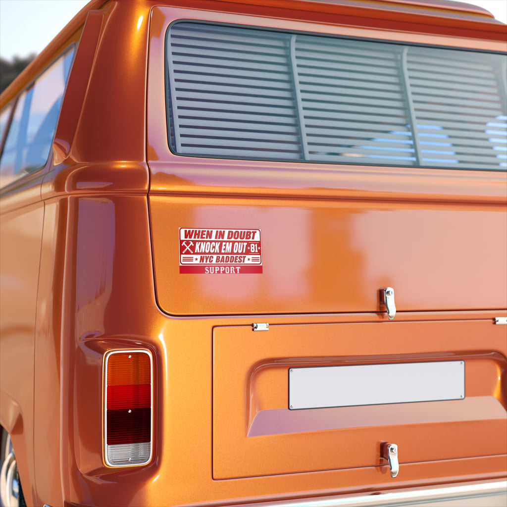 Clubhouse Bumper Sticker — Retro Clubhouse Logo Decal