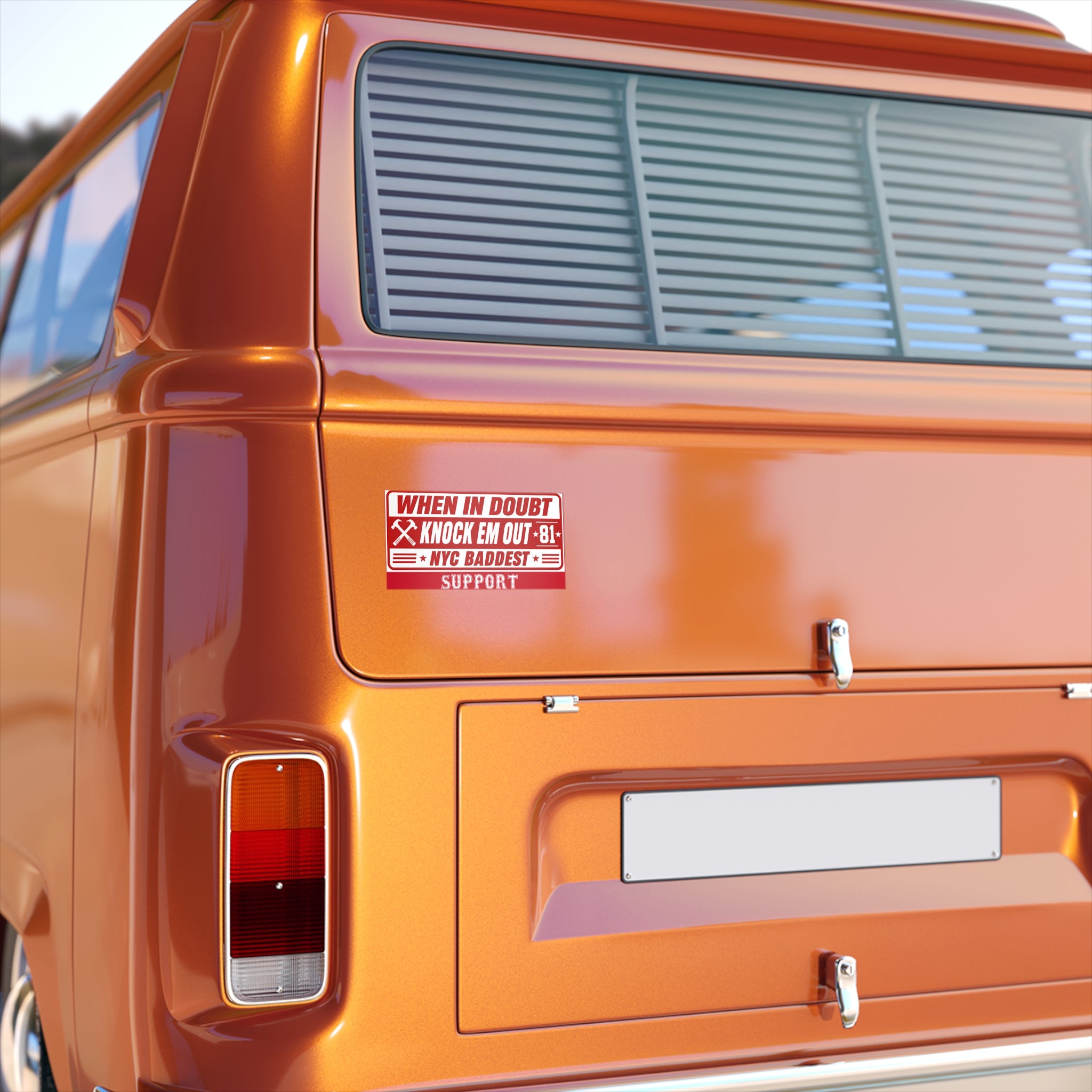 Clubhouse Bumper Sticker — Retro Clubhouse Logo Decal