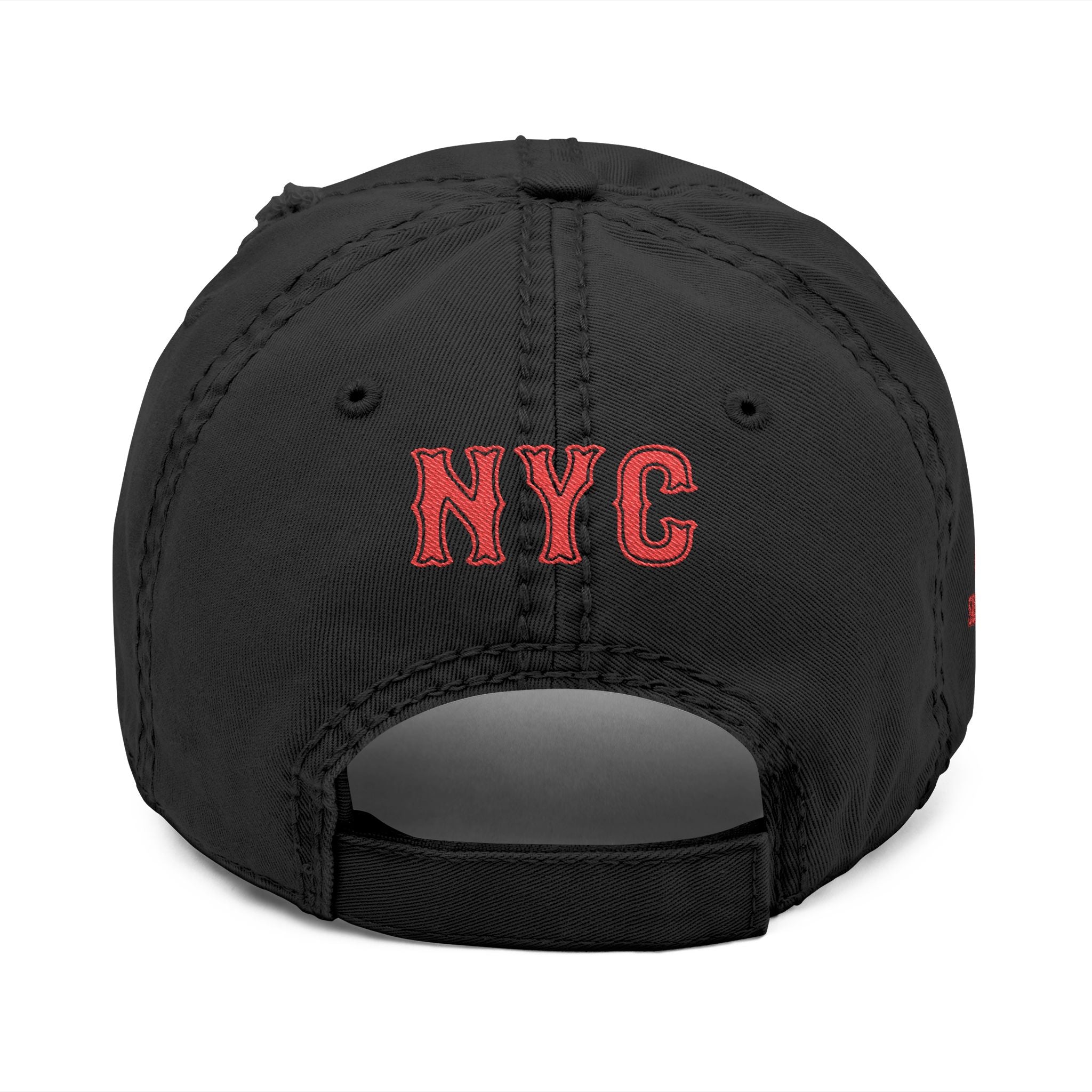 Distressed Dad Hat — “Big Daddy Hat” Embroidered Cap