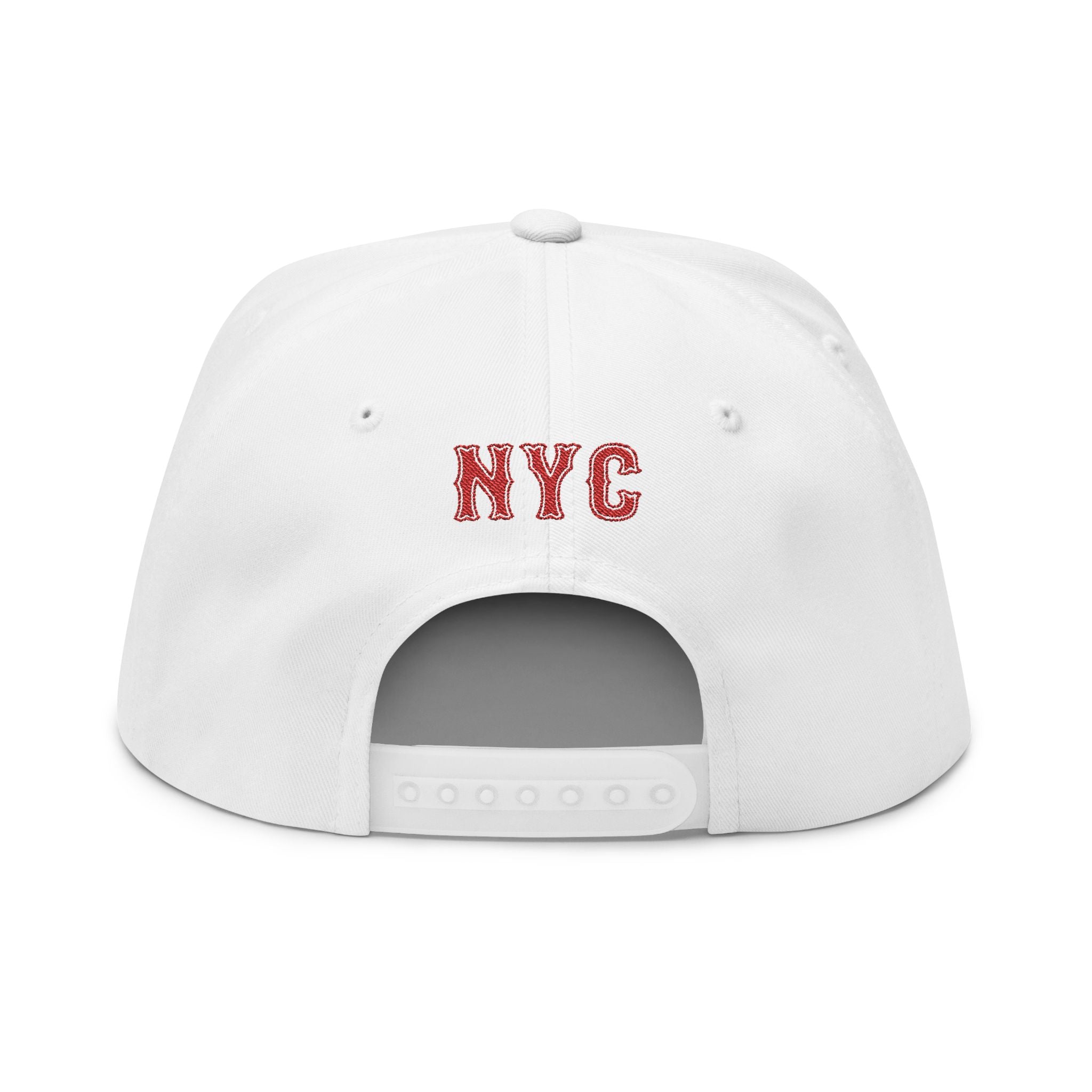 Flat Bill Cap — "When in Doubt" Embroidered
