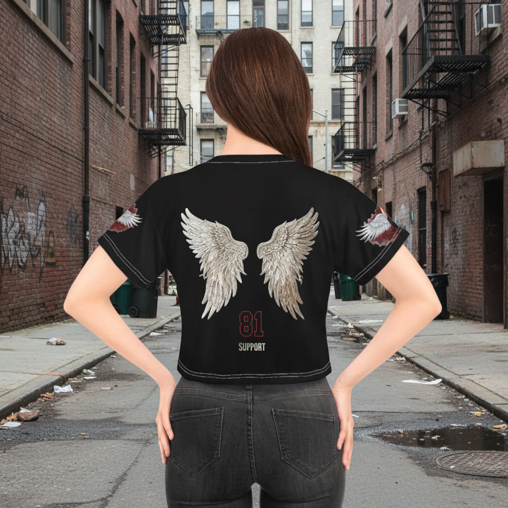 Crop Tee (AOP)