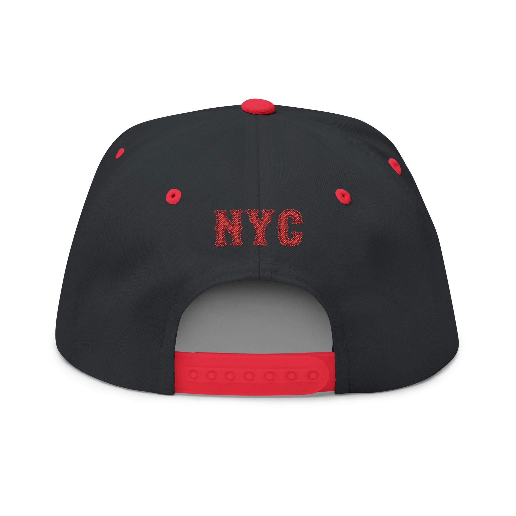 Flat Bill Cap — "When in Doubt" Embroidered