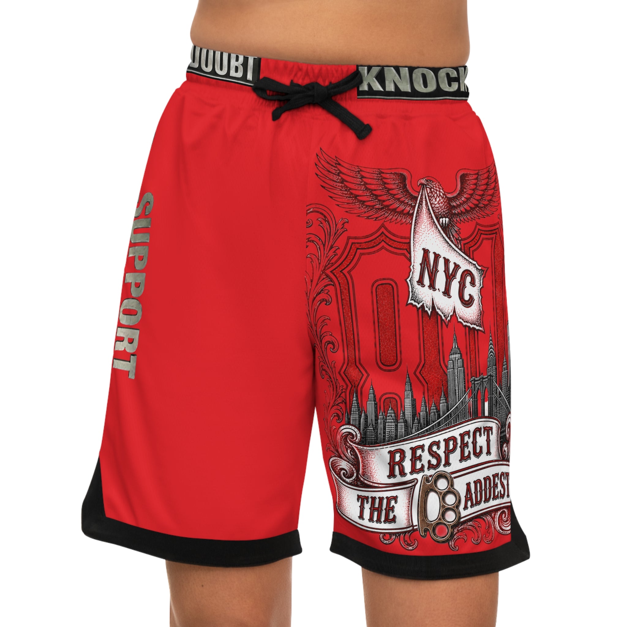 Basketball Rib Shorts (AOP)
