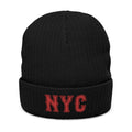 Ribbed Knit Beanie (Embroidery)