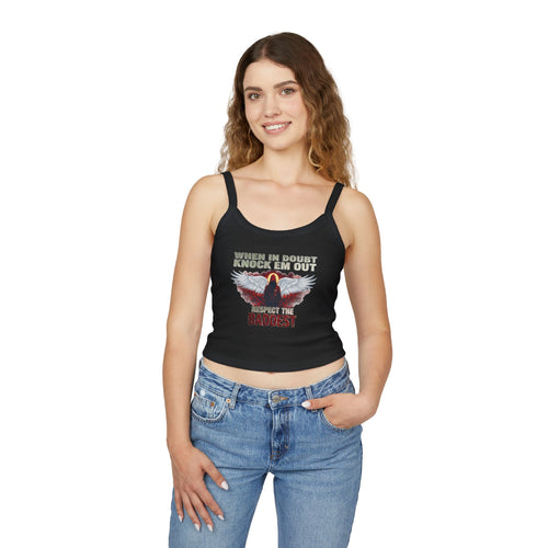 Angels Never Die Spaghetti Strap Tank Top