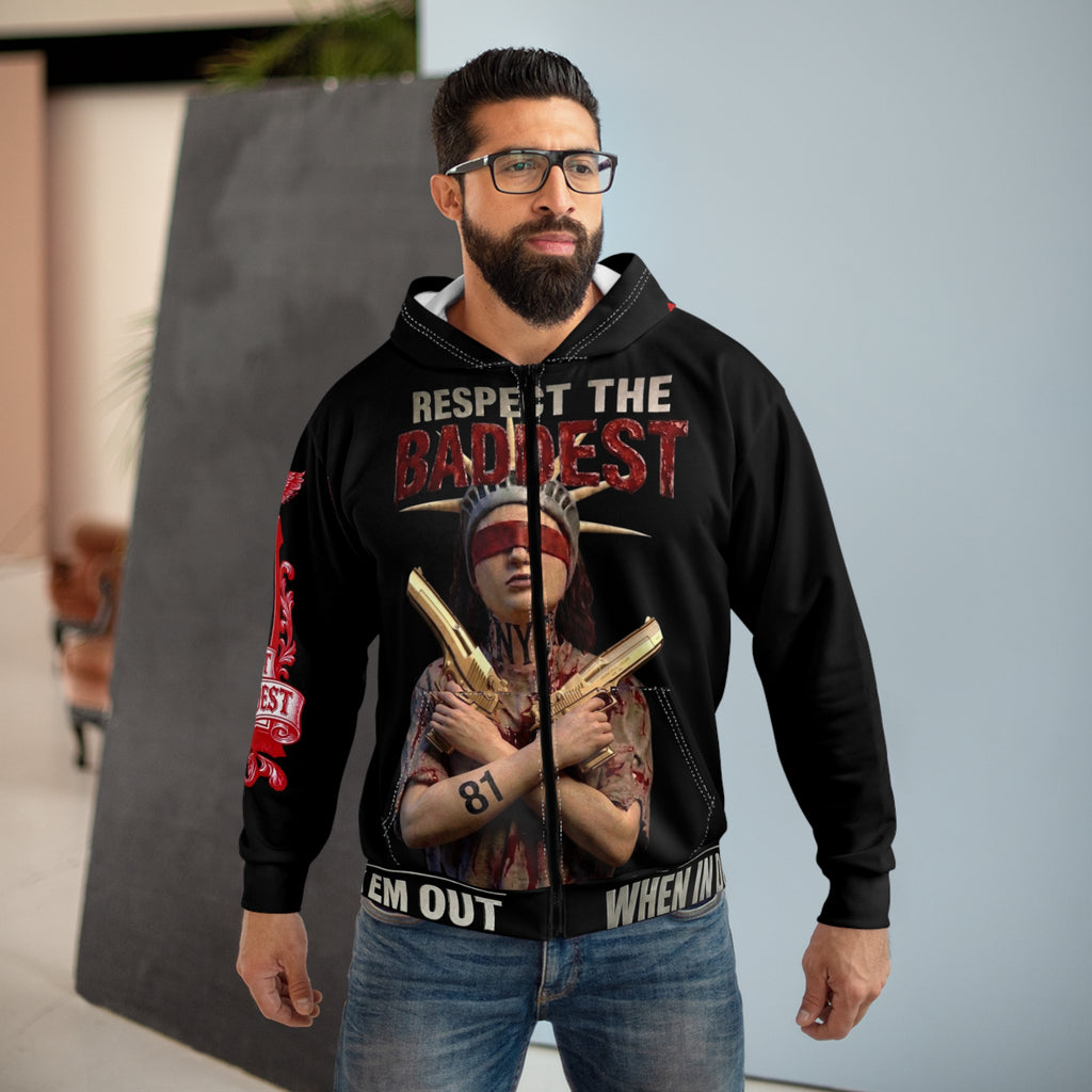 Hoodlum Vibes Zip Hoodie — "Hoodie for your inner hoodlum"