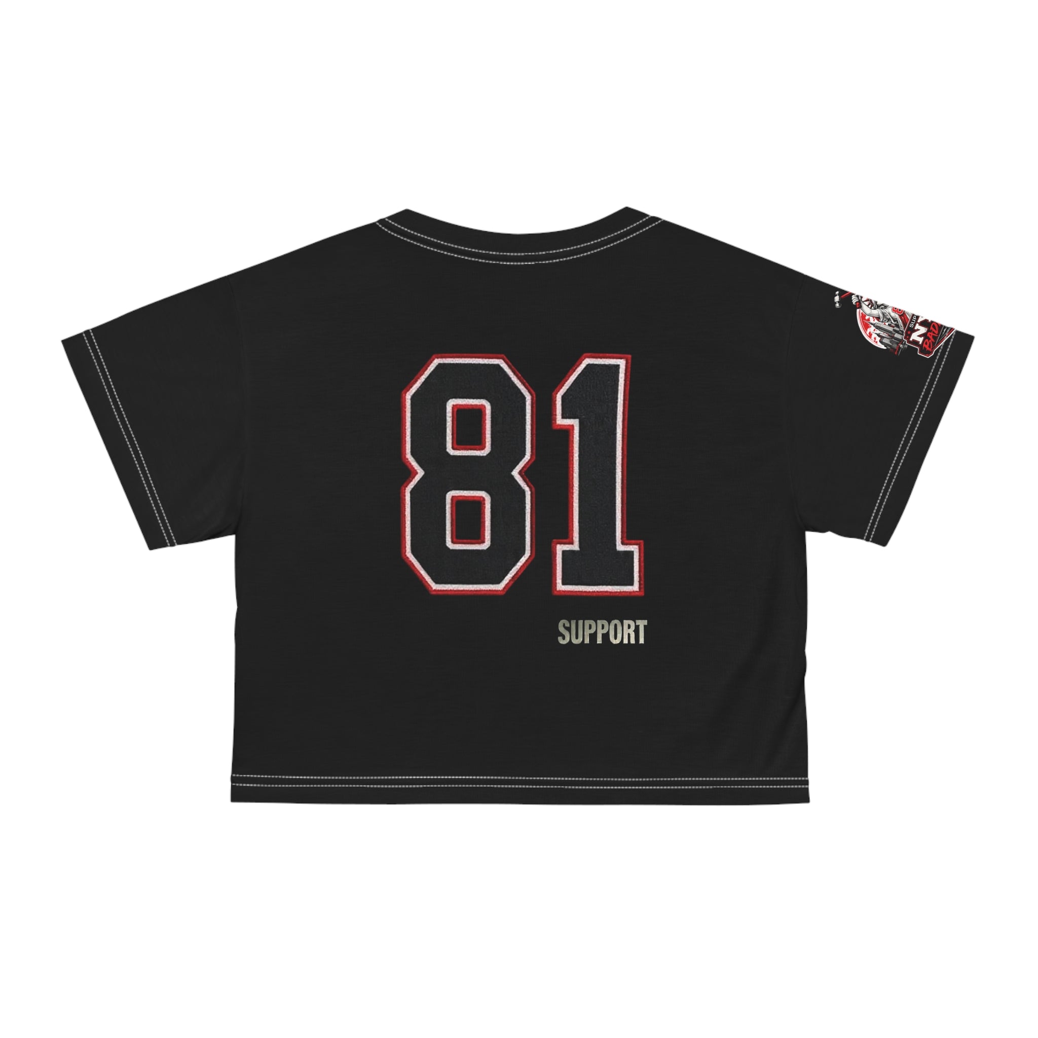 Welcome to Hell Crop Tee — Gothic Graphic Crop Top