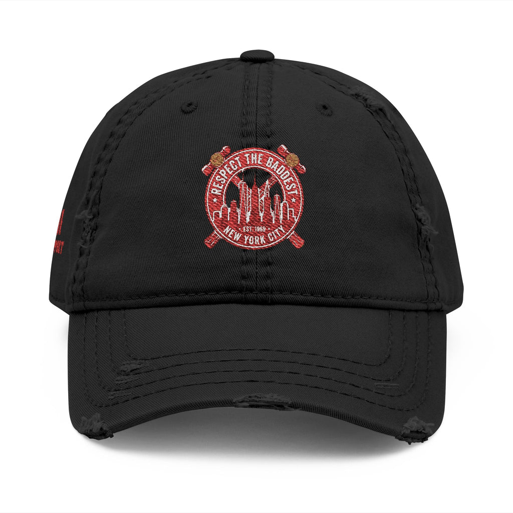 Distressed Dad Hat — “Big Daddy Hat” Embroidered Cap